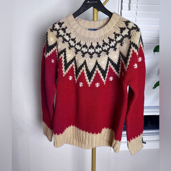 Polo Ralph Lauren Fair Isle Wool-Blend Sweater Women’s size S NWT retail$298 - Picture 10 of 12